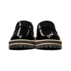 Repetto Black Gaylor Lug Sole Loafers
