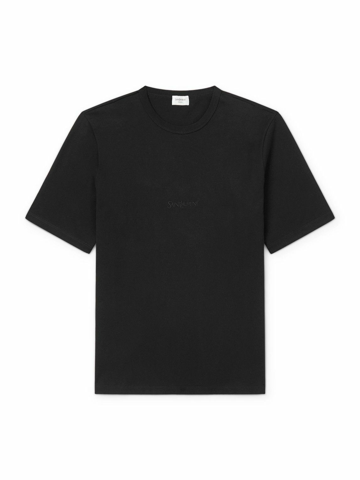 SAINT LAURENT - Camp-Collar Paisley-Print Silk Shirt - Blue Saint