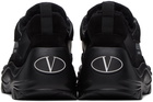 Valentino Garavani Black Gumboy Calfskin Sneakers