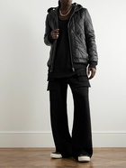 DRKSHDW by Rick Owens - Quilted Padded Shell Hooded Jacket - Black