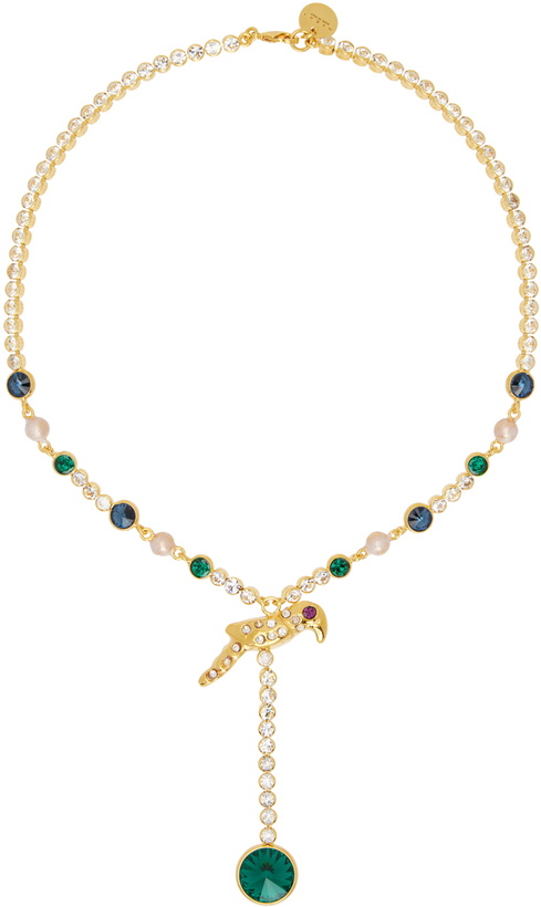 Photo: Marni Gold Charm Necklace