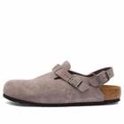 Birkenstock Tokio – END. UK Exclusive in Faded Purple Suede