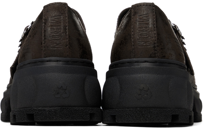 Virón SSENSE Exclusive Brown Impulse Oxfords