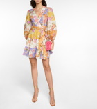 Zimmermann - Pattie floral cotton minidress