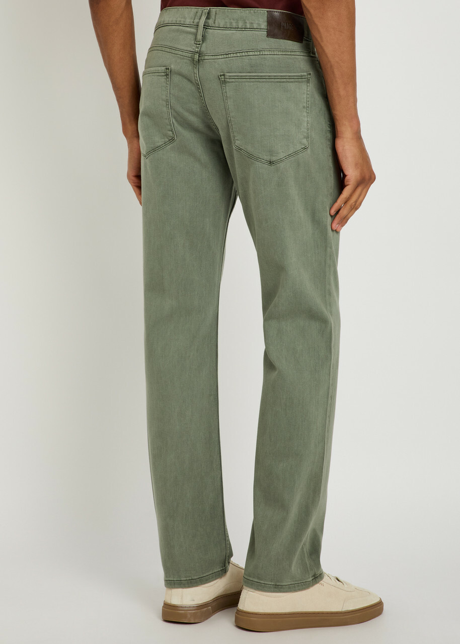 Paige Normandie Straight-leg Jeans Khaki