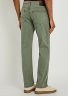 Paige Normandie Straight-leg Jeans Khaki