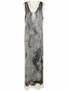 SPORTMAX - Egeria Sleeveless Satin Long Dress