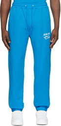 Helmut Lang Blue Knot Lounge Pants