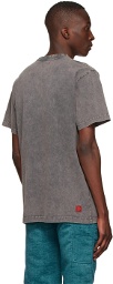 Clot Gray Cotton T-Shirt