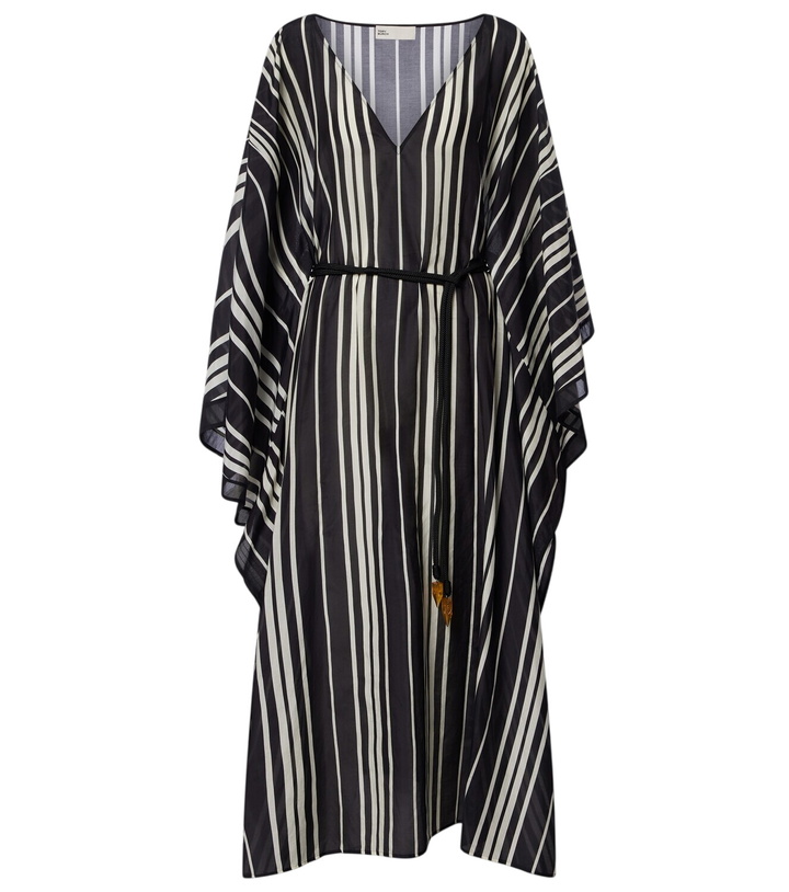 Photo: Tory Burch Striped cotton and silk kaftan