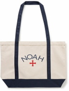 Noah - Core Logo-Print Canvas Tote Bag
