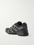 Salomon - Speedcross 3 GTX Rubber-Trimmed GORE-TEX Mesh Sneakers - Black