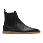 Saint Laurent Black Nino Chelsea Boots