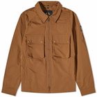 Belstaff Men's Hedger Overshirt in Bronze Brown