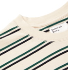 Universal Works - Striped Cotton-Jersey T-Shirt - Cream