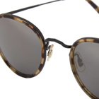 Oliver Peoples Men's MP-2 Sunglasses in Tortoise/Grey Goldtone