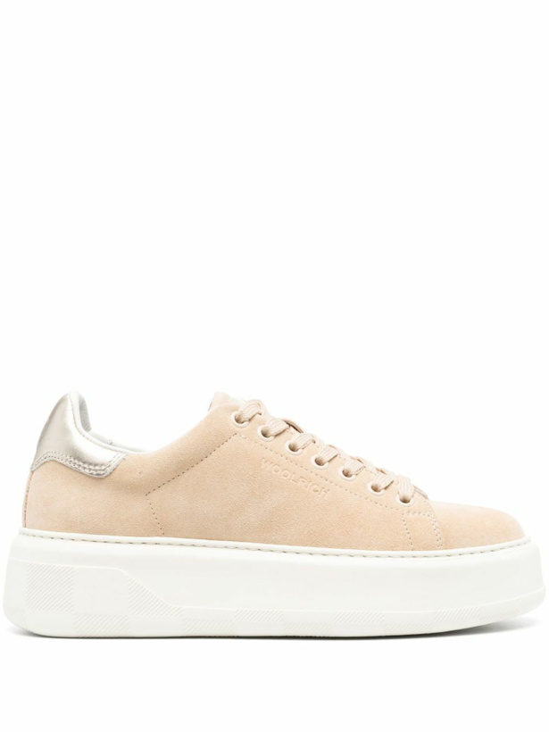 Photo: WOOLRICH - Platform Leather Sneakers