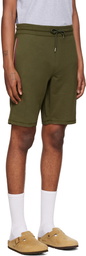 Paul Smith Khaki Artist Stripe Shorts