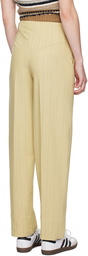 GANNI Beige Suiting Trousers