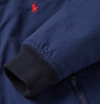 Polo Ralph Lauren - Logo-Appliquéd Shell Bomber Jacket - Navy