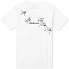 Maharishi Men's Flying Peace Cranes T-Shirt in White