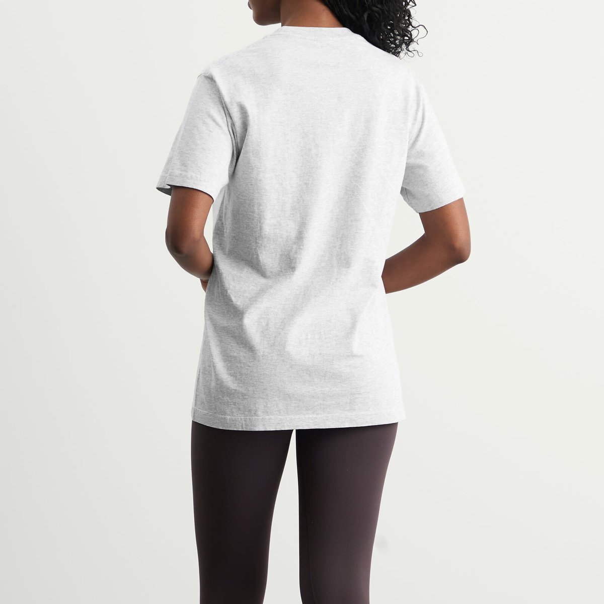 Sporty & Rich Women's NY Health Club T-Shirt in Heather Grey