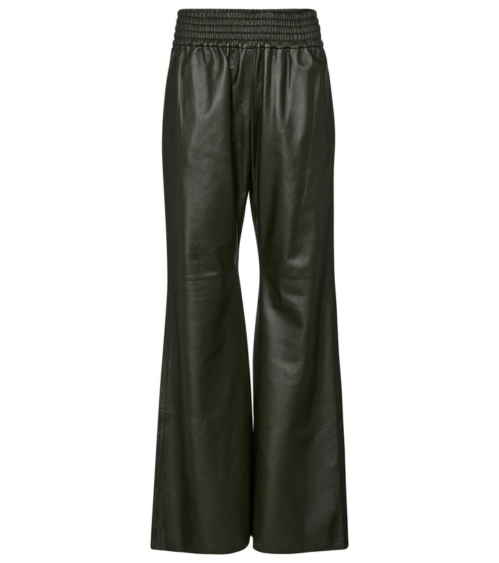 Photo: Gabriela Hearst - Themis high-rise leather pants