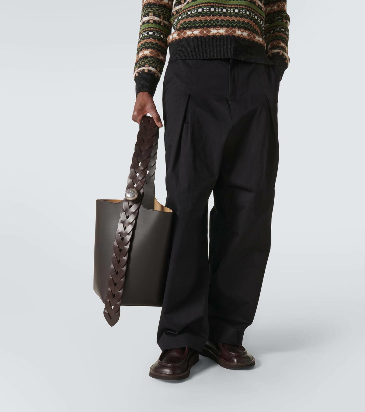 Loewe Pebble Large leather bucket bag Loewe