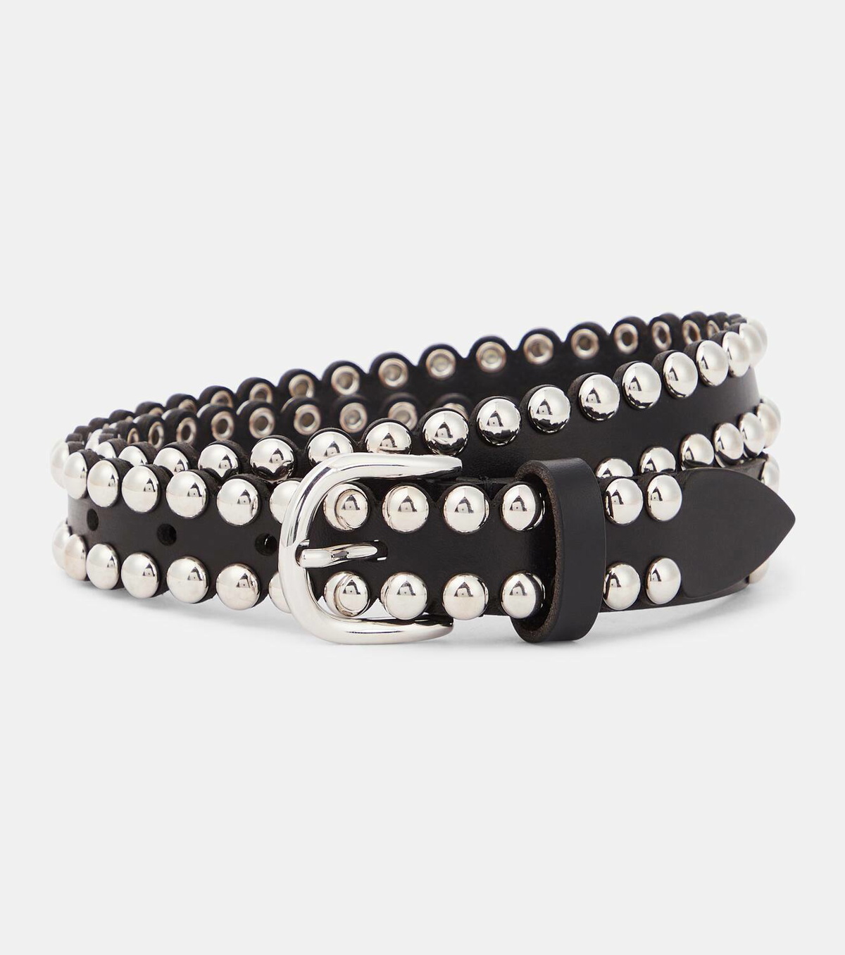 Isabel Marant Zap Bubble studded leather belt Isabel Marant