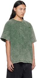 Juun.J Khaki Garment-Dyed T-Shirt
