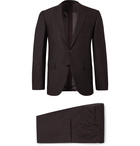 Ermenegildo Zegna - Slim-Fit Silk and Wool-Blend Suit - Gray