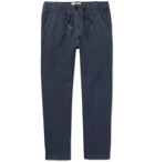 Hartford - Boys Ages 2 - 12 Linen-Chambray Drawstring Trousers - Men - Navy