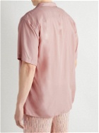 Gitman Vintage - Convertible-Collar Voile Shirt - Pink