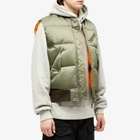 Eastlogue Men's MA-1 Down Vest in Olive