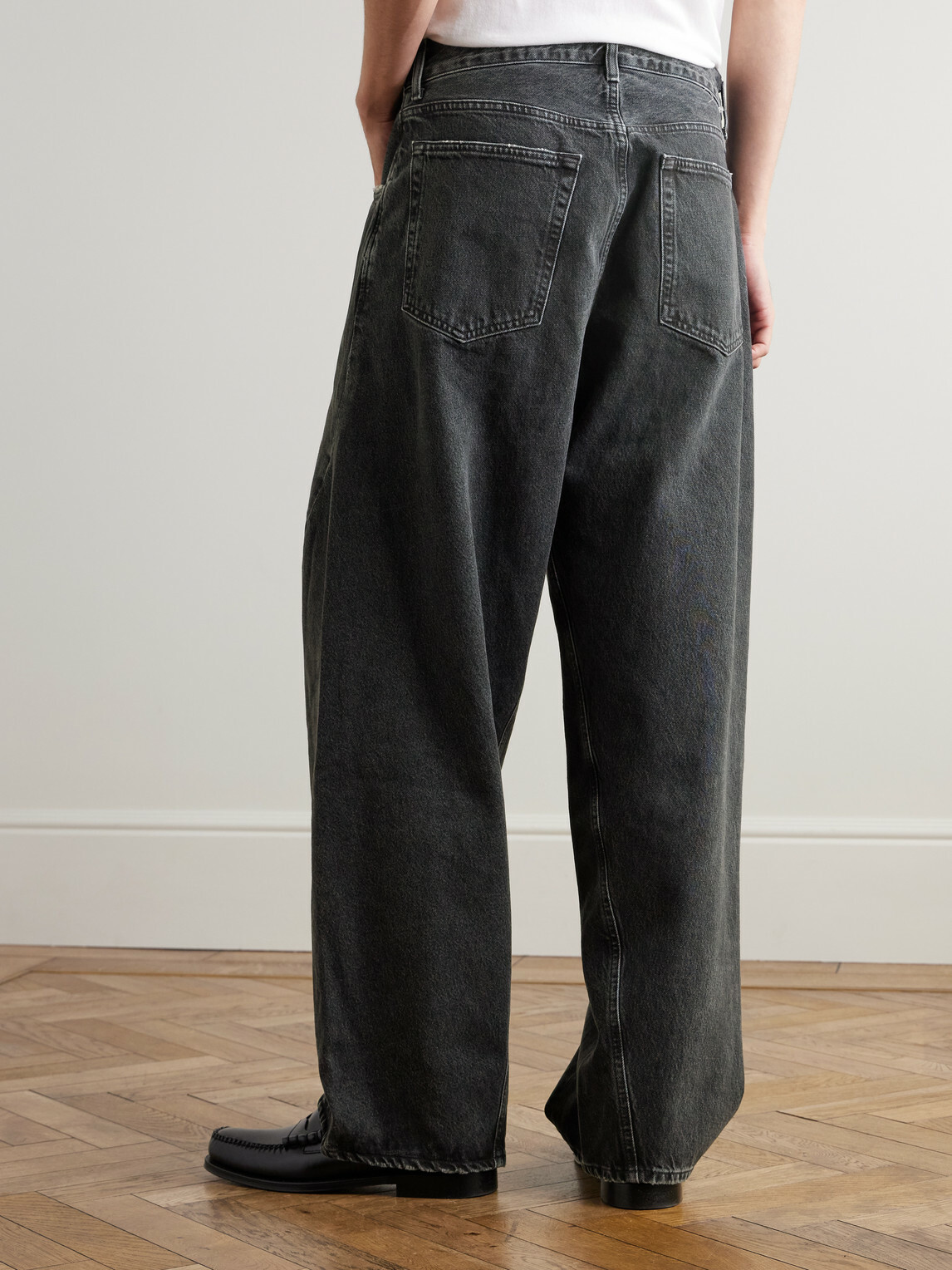 AGOLDE - Twist Tapered Jeans - Black