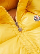 Moncler - Bormes Quilted Nylon Down Hooded Gilet - Yellow