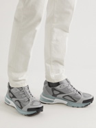 Givenchy - Giv 1 TR Suede and Rubber-Trimmed Mesh Sneakers - Gray
