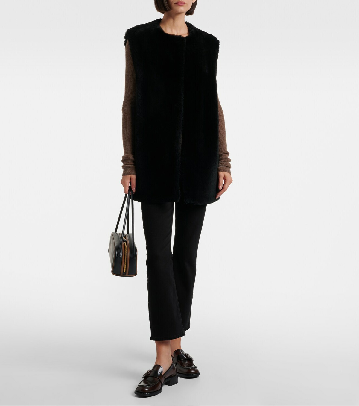 Citizens of Humanity Simone wool and cashmere polo sweater