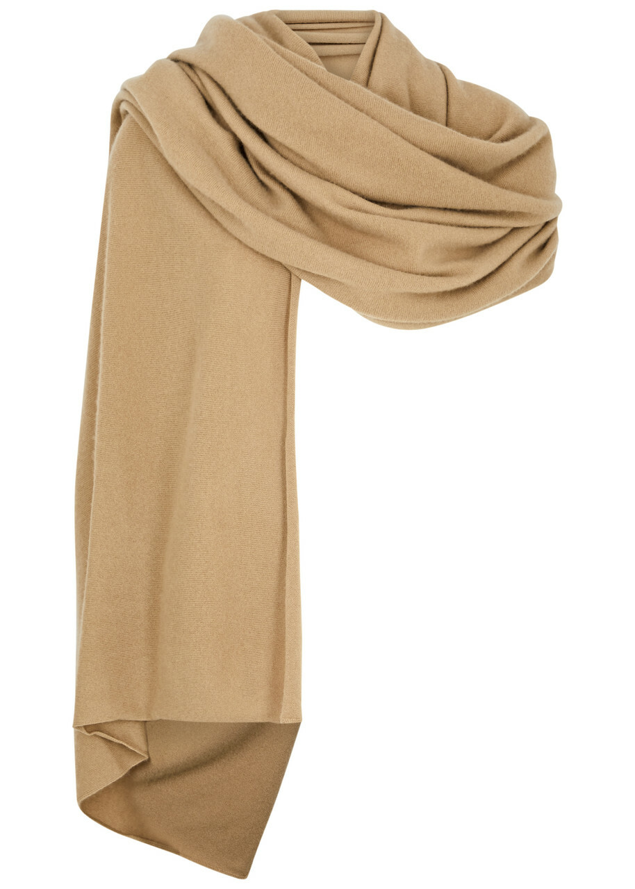 Vince Cashmere Blanket Scarf - Camel - One Size