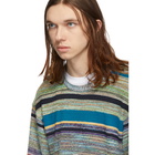 Missoni Multicolor Striped Melange Sweater