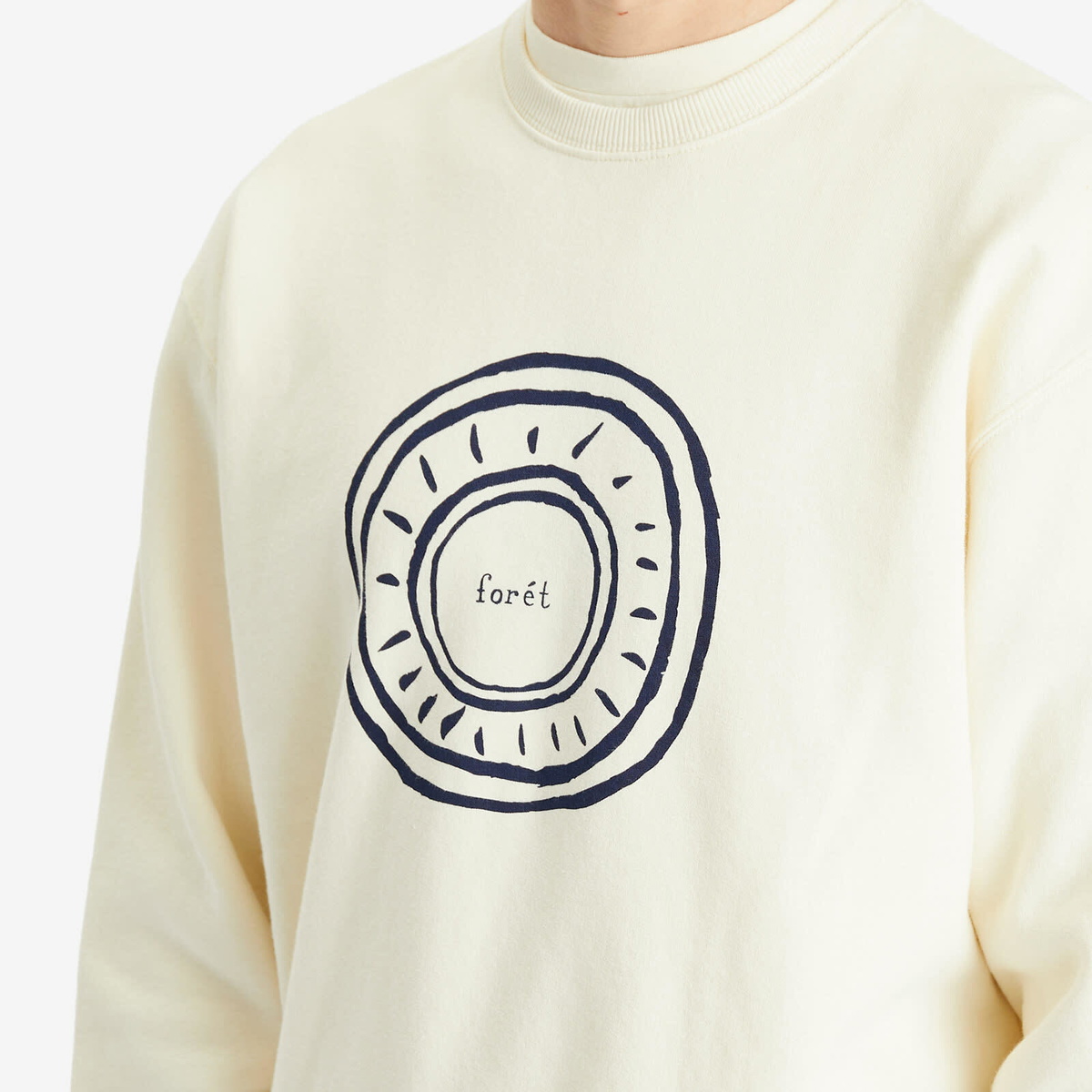Foret Men's Nova Sweatshirt in Cloud