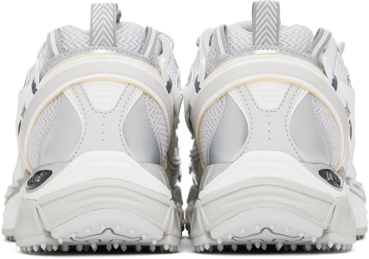 Off-White Gray & Silver Be Right Back Sneakers Off-White display picture 2
