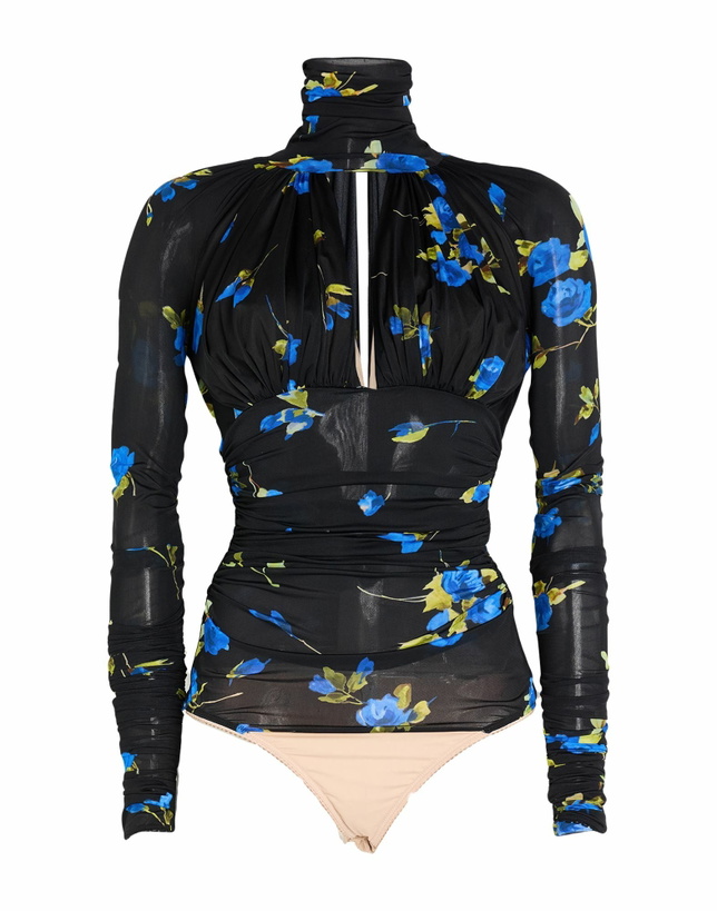 Photo: Blumarine Womens Bodysuit in Black