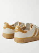 adidas Originals - Munchen Leather-Trimmed Suede Sneakers - White