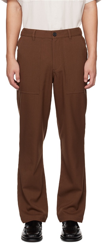 Photo: Saturdays NYC Brown Dean Trousers