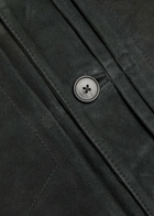 Officine Générale Liam Suede Jacket Grey