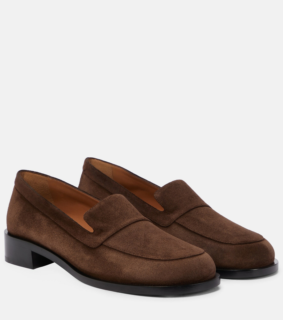 The Row Garcon suede loafers The Row