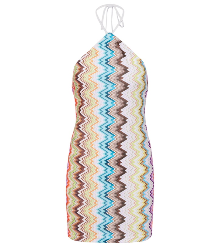 Photo: Missoni Zigzag open-back minidress