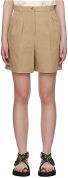 A.P.C. Beige Nola Shorts
