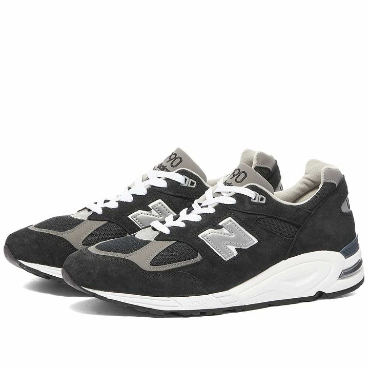 Photo: New Balance Men's M990BL2 - Made in the USA Sneakers in Black